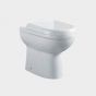 Eastbrook Dura High Level Back To Wall Toilet Pan - White - 26.0047