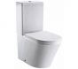 Imex Arco Rimless Closed Back Close Coupled Pan With Fixings - White - C1088BR