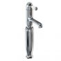 Burlington Chelsea Straight Tall Basin Mixer Tap without Waste and Medici Lever - Chrome - CHE1 MED
