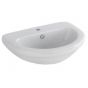 Imex Ivo Wall Hung Basin - 500mm Wide - 1 Tap Hole - White - L1076C1