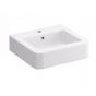 Imex Suburb Wall Hung Basin - 450mm Wide - 1 Tap Hole - White - LH1063