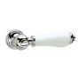 Heritage Traditional Lever - Chrome/White - CPC00