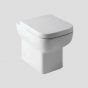 Eastbrook Bijou Rimless Comfort Height Back To Wall Toilet Pan - White - 26.0109